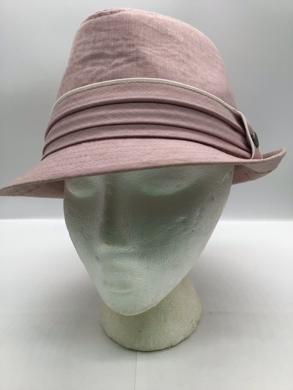 Perry Ellis Pink Fedora Hat